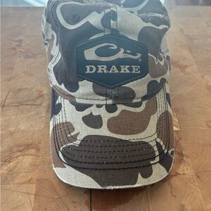 Drake Camouflage Hat - Brown and Cream